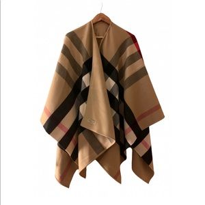 Sold!! Not Available!! Burberry Wool Cape Poncho